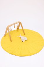 Bananaquit/Sparrow - Linen Quilted Playmat
